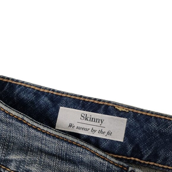 Torrid Skinny Jeans 26 Plus Womens Blue High-Rise Medium Wash Stretch NWOT - Picture 7 of 14